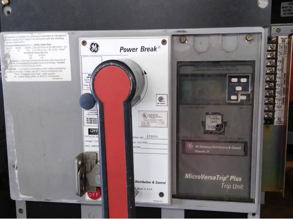 GE TP1616TTR 1600A PB-1
