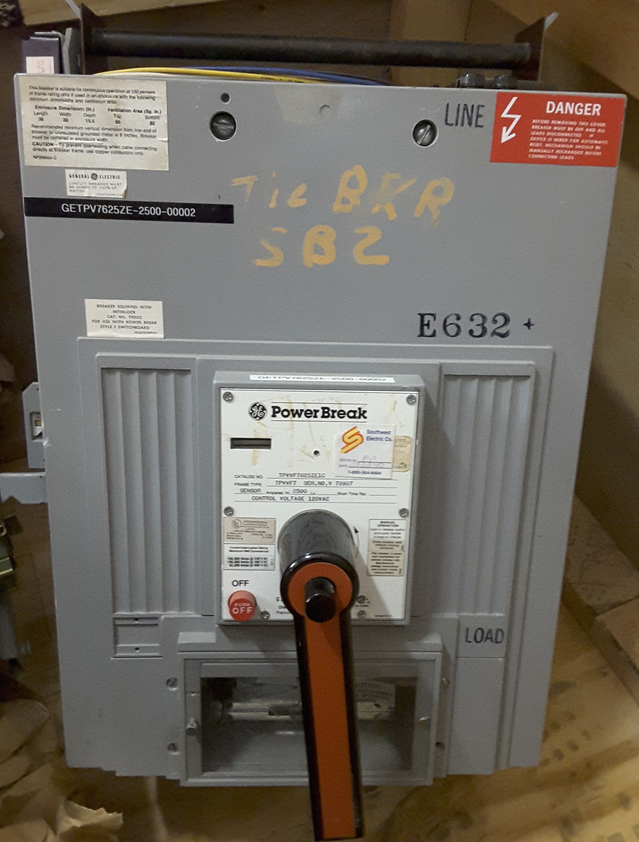 GE TPVVF7625ZE1